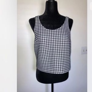 Club Monaco Black and White Top Small